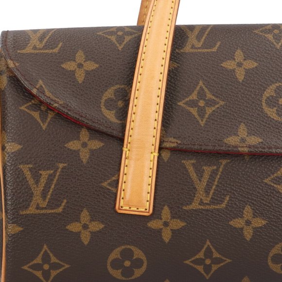LOUIS VUITTON Authentic Brown Monogram Canvas Bag - Picture 9 of 10